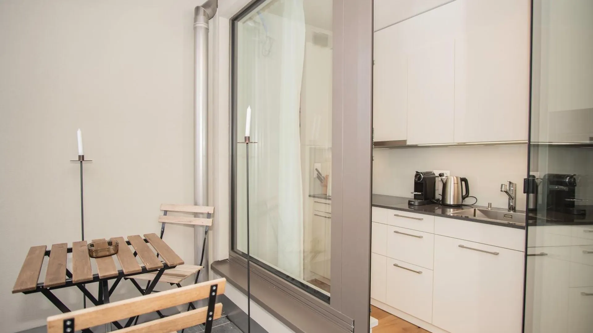 Top Floor Studio With Terrace And Free Baselcard Switzerland